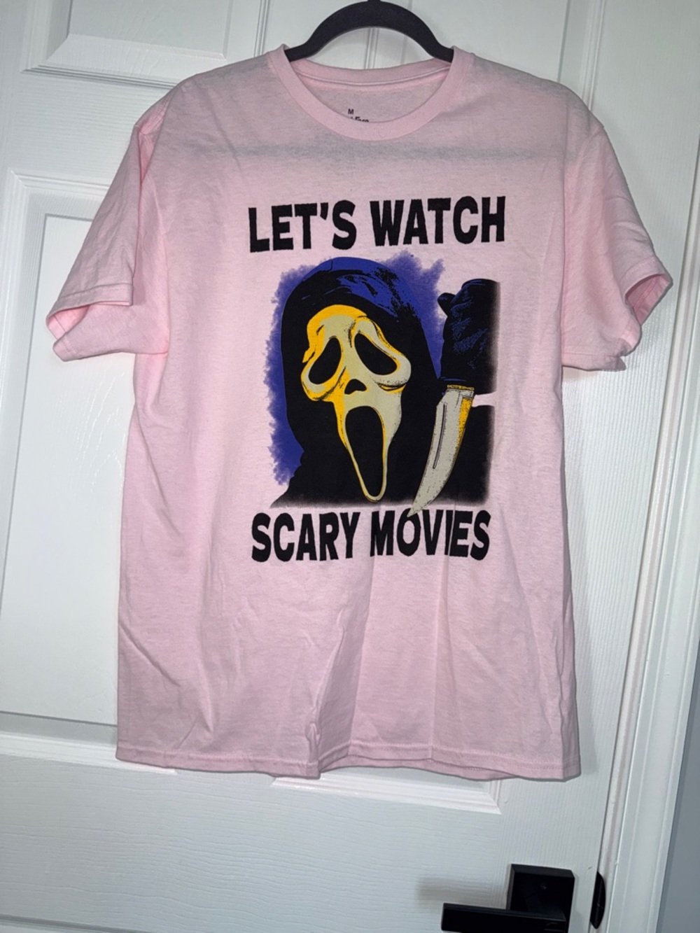 GHOSTFACE SCREAM Pink Graphic Tee